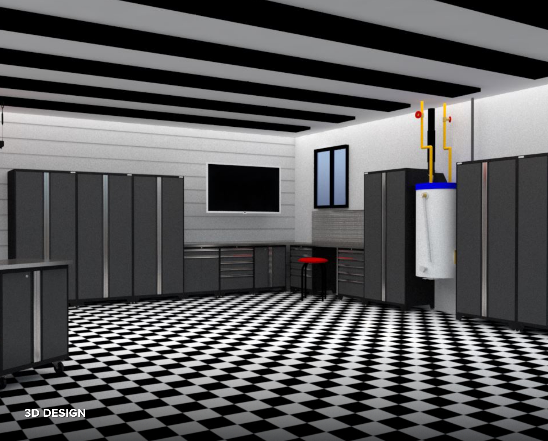 A clear lake nestled beneath the European Alps